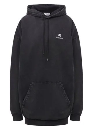 Хлопковое худи Balenciaga