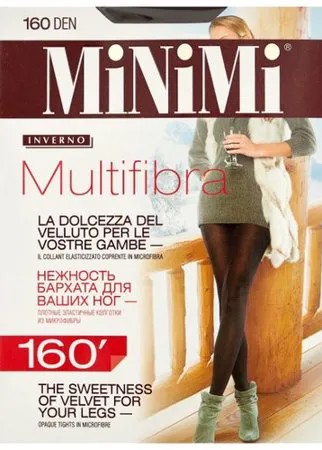 Колготки MiNiMi Multifibra 160 den, размер 5-XL, moka (коричневый)
