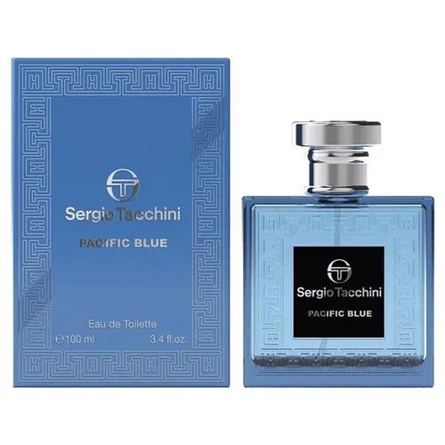 Sergio Tacchini Мужской Pacific Blue Туалетная вода (edt) 100мл