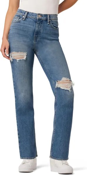 Джинсы Remi High-Rise Straight in Destructed Lucent Hudson Jeans, цвет Destructed Lucent