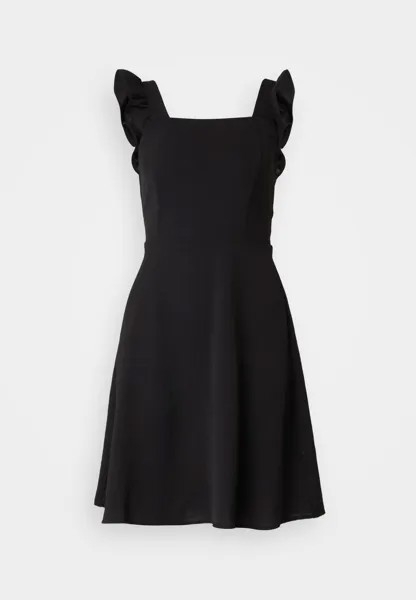Дневное платье Vmalva Square Short Dress Vero Moda, черное