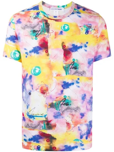 Comme Des Garçons Shirt футболка с принтом Futura 2000