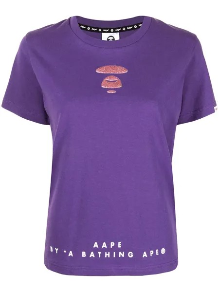 AAPE BY *A BATHING APE® футболка с логотипом