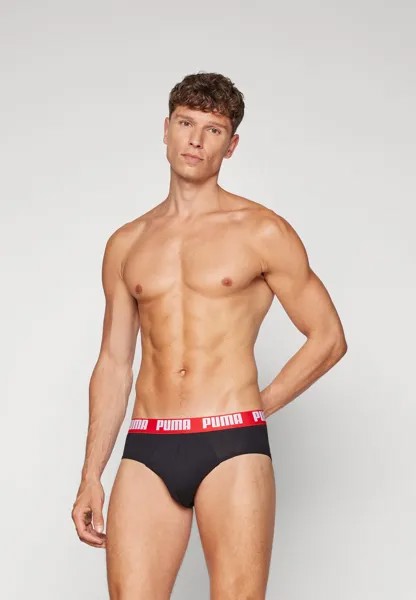 Трусы Men Everyday Brief 2 Pack Puma, черный