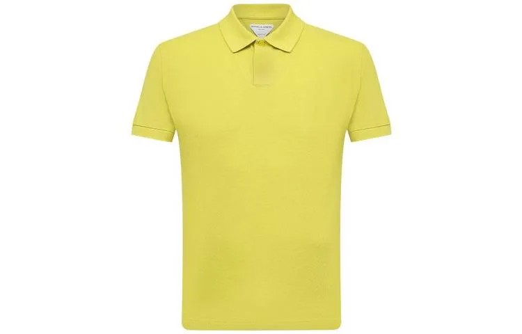Рубашка поло мужская желтая Bottega Veneta, желтый