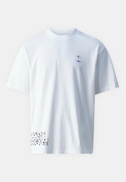 Футболка с принтом LUCID DREAMS UNISEX Edwin, белый