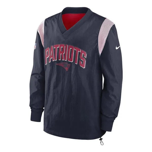 Куртка спортивные комплекты nfl new england patriots свитера Куртка Nike, синий