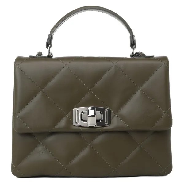 Сумка женская Pierre Cardin 1873 темно-зеленый, 20х28х10 см