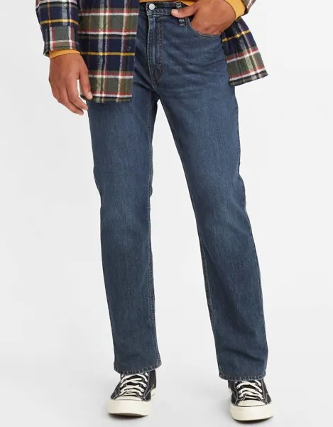 Мужские джинсы 541 Athletic зауженного кроя, внутренний шов 34 дюйма, цвет Hawthorne Shocking Levi's