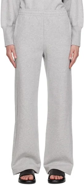 Серые широкие брюки для отдыха Filippa K