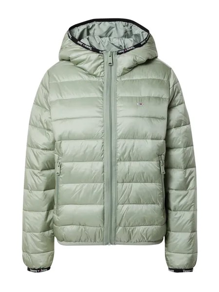 Межсезонная куртка Tommy Jeans, пастельно-зеленый