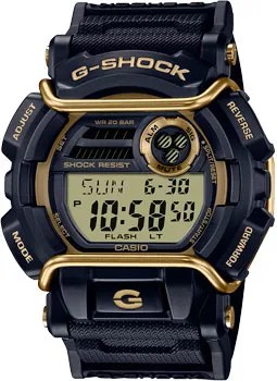 Японские наручные  мужские часы Casio GD-400GB-1B2. Коллекция G-Shock
