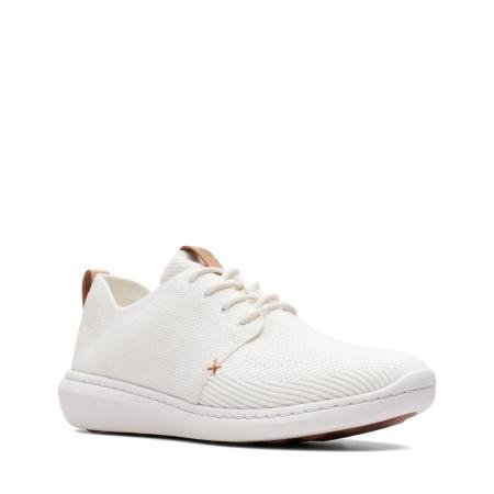 Полуботинки мужские Clarks 26140261 белые 42.5 EU
