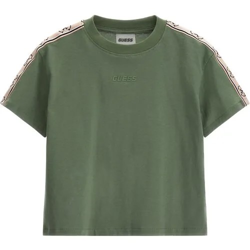Футболка GUESS, размер 152, зеленый