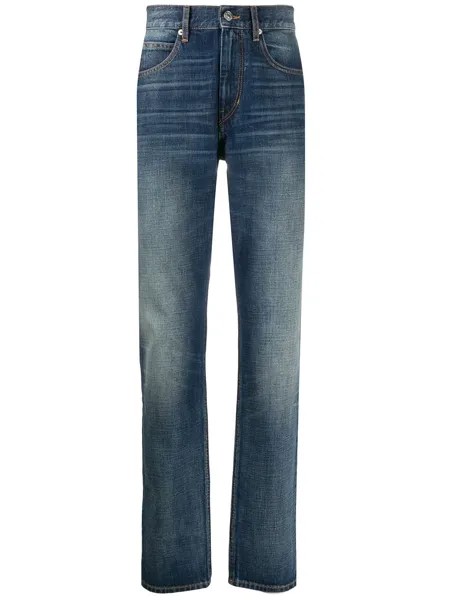 Isabel Marant джинсы прямого кроя с эффектом потертости