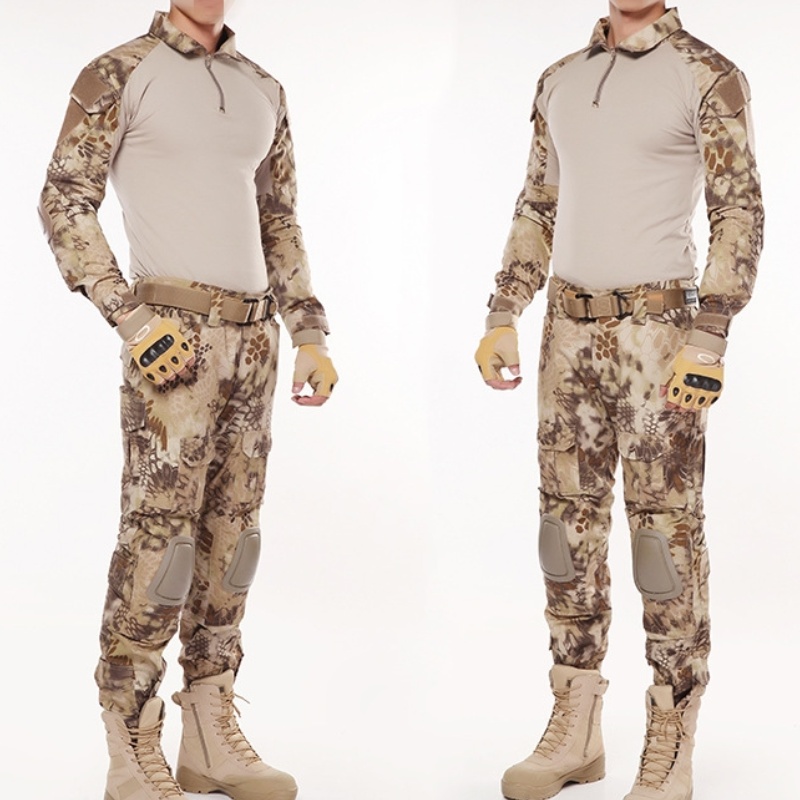 G2 армия BDU Военная Тактическая форма боевая рубашка брюки костюм для мужчин Kryptek Highlander камуфляжная страйкбольная снайперская охотничья оде...