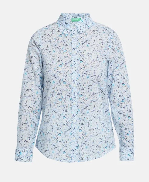 Блузка для отдыха United Colors of Benetton, лазурный синий