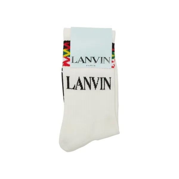 Носки Lanvin, Белый/Разноцветный