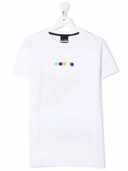 Diadora Junior TEEN logo-print T-shirt