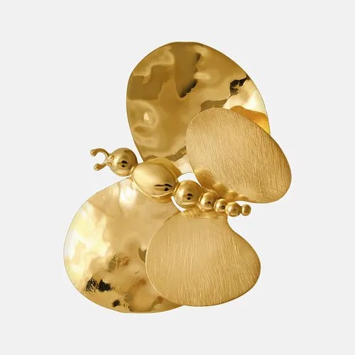 Брошь ELEMENT47, серебро, 925 проба