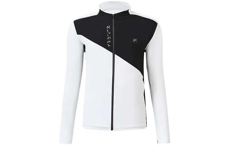 Куртка спортивная мужская белая Fila, цвет Jade White