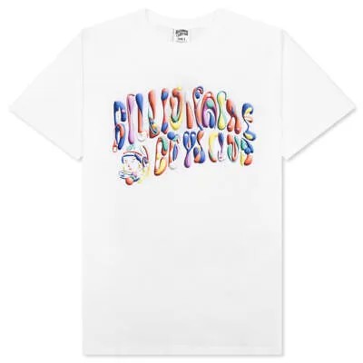 Клубная одежда Billionaire для мальчиков, мужская футболка с рукавами BB Billionairism, WHT-XL