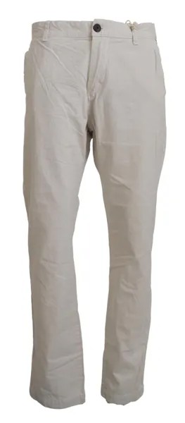Джинсы SCOTCH - SODA Белые хлопковые повседневные прямые джинсовые брюки IT48/W34/M 160 долларов США