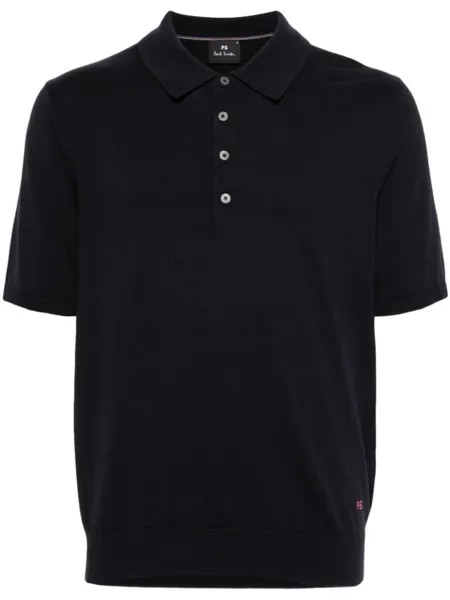 PS Paul Smith трикотажная рубашка поло, синий