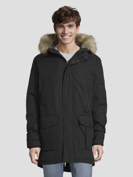 Парка мужская TOM TAILOR 1023635 черная XL