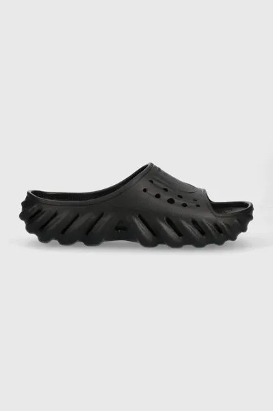 Шлепанцы Echo Slide Crocs, черный