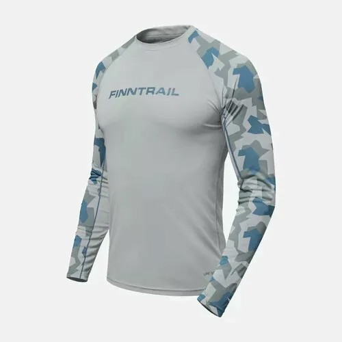 Лонгслив Finntrail, размер XXXL, светло-серый