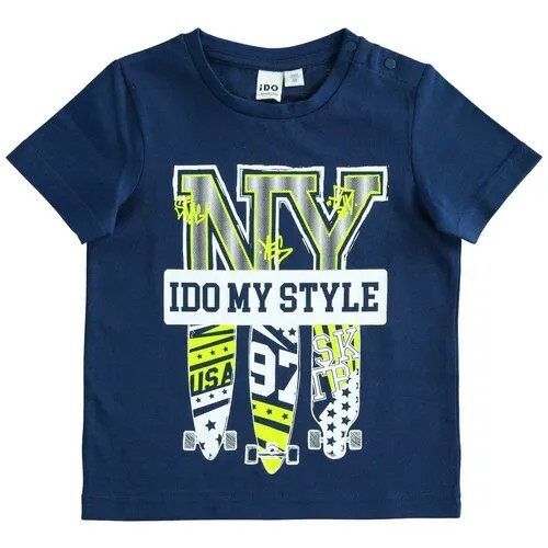 Футболка IDO (синий)