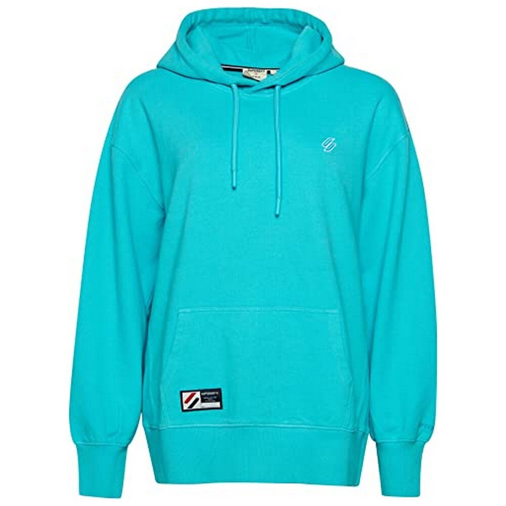 Худи Superdry Code Essential Oversized, синий