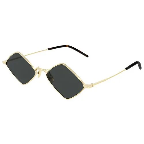 Солнцезащитные очки Saint Laurent, желтый, золотой