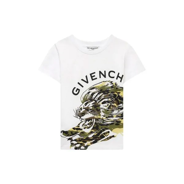 Хлопковая футболка Givenchy