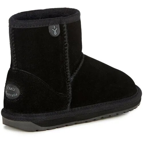 Угги Wallaby Mini EMU Australia K10103_black Черный 35