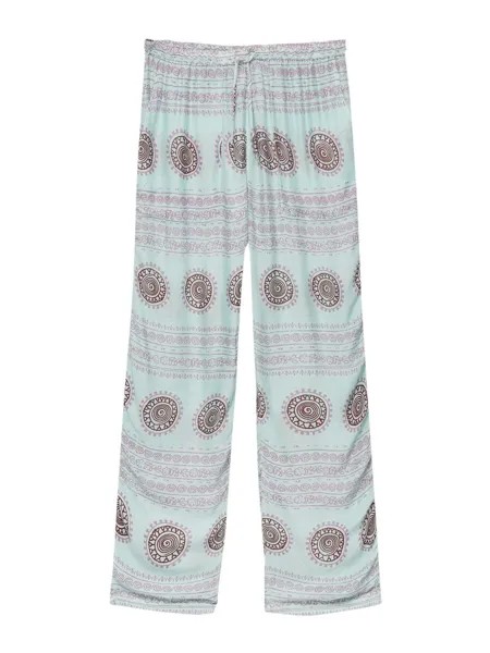 Свободные брюки Pull&Bear, цвет Mint