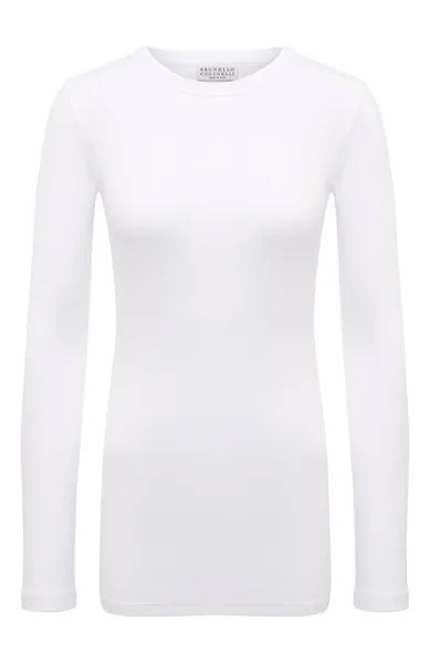 Хлопковый лонгслив Brunello Cucinelli