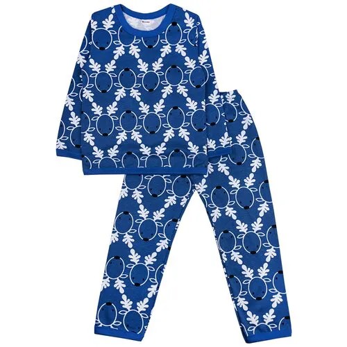 Пижама  YOULALA, размер 92-98(56), синий