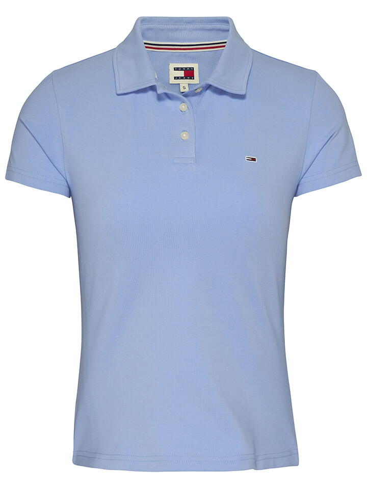 Поло Tommy Hilfiger, светло-синий