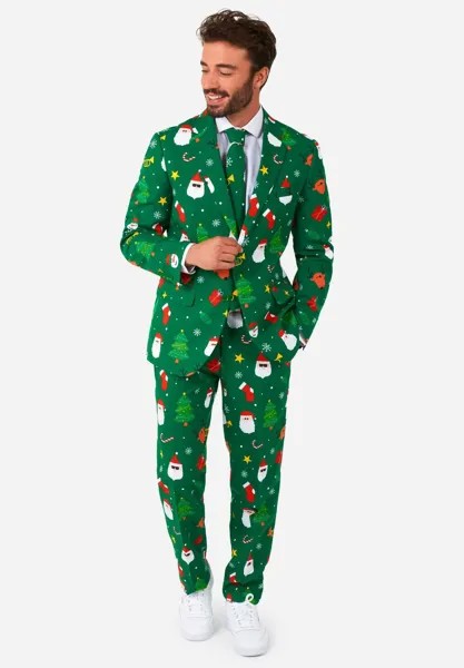 Костюм OppoSuits, зеленый