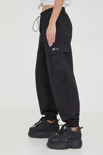Спортивные штаны Tommy Jeans, черный