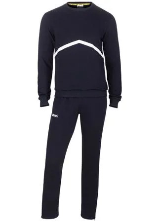 Тренировочный костюм Jogel Jcs-4201-061, хлопок, черный/белый (XL)
