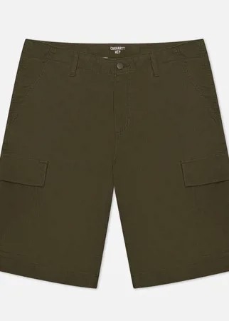 Мужские шорты Carhartt WIP Regular Cargo 6.5 Oz, цвет оливковый, размер 32