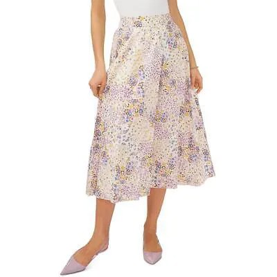1. Женская юбка-миди с оборками на подкладке и цветочным принтом BHFO 1256.