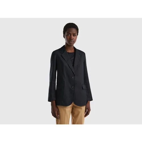 Пиджак UNITED COLORS OF BENETTON, размер 40, черный