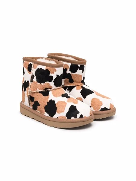 UGG Kids ботинки с принтом