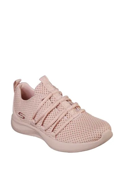 Кроссовки Bobs Squad из сетки Skechers, розовый