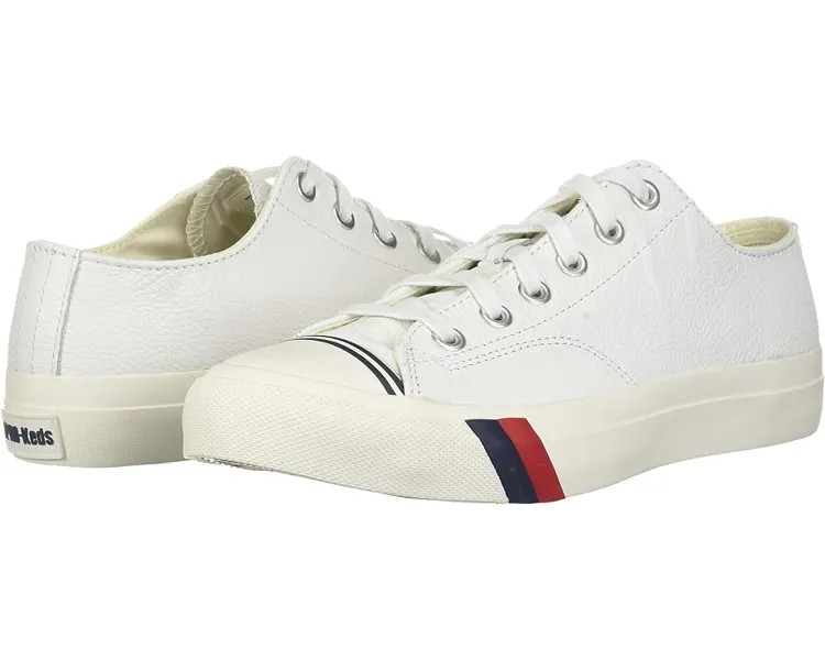 Кроссовки Pro-Keds Royal Lo Lace Up, цвет White Leather 2
