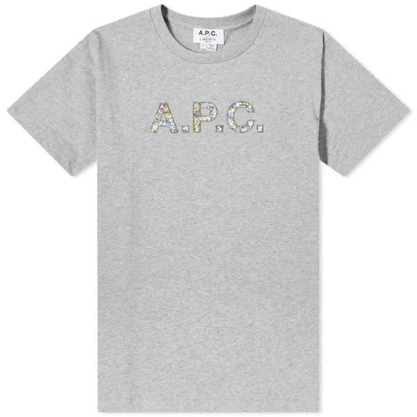 A.P.C. Футболка с цветочным принтом из коллаборации с Liberty